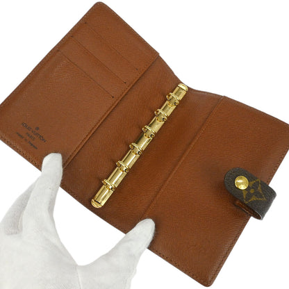 Louis Vuitton Monogram Agenda PM Notebook Cover R20005 Small Good