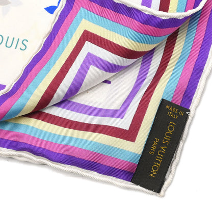 Louis Vuitton Scarf Takashi Murakami Eye Love Monogram M71917 Small Good