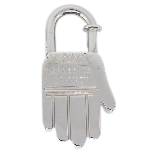 Hermes 2002 Annee Mediterranee Cadena Silver Small Good