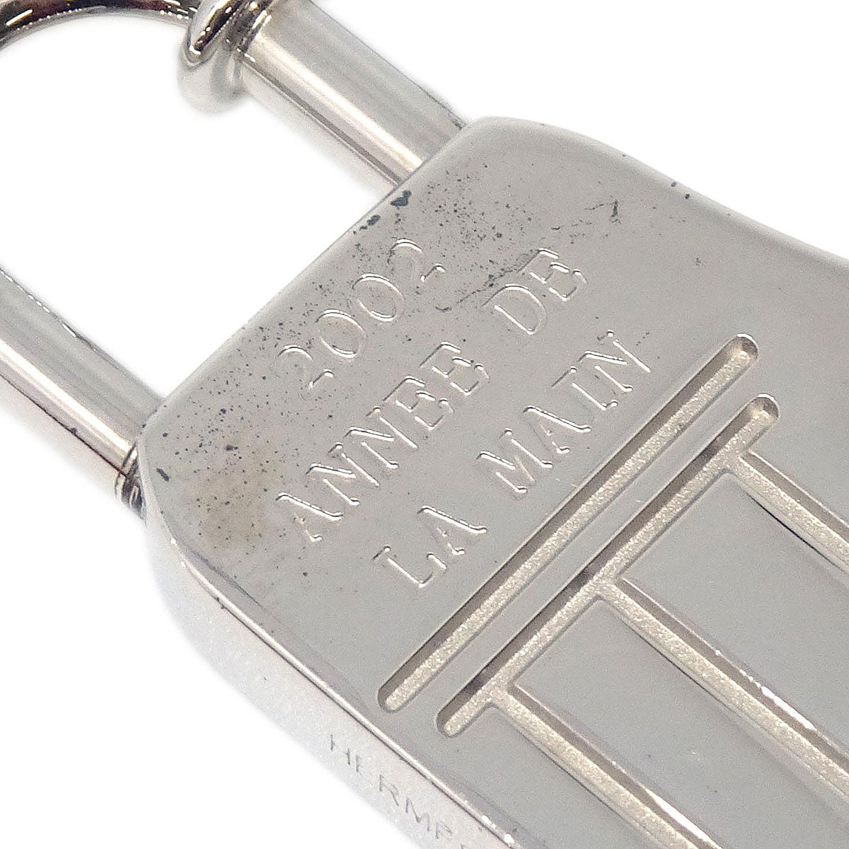 Hermes 2002 Annee Mediterranee Cadena Silver Small Good