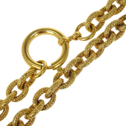 Chanel Gold Medallion CC Chain Pendant Necklace 93A