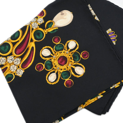 Chanel Black Scarf Small Good