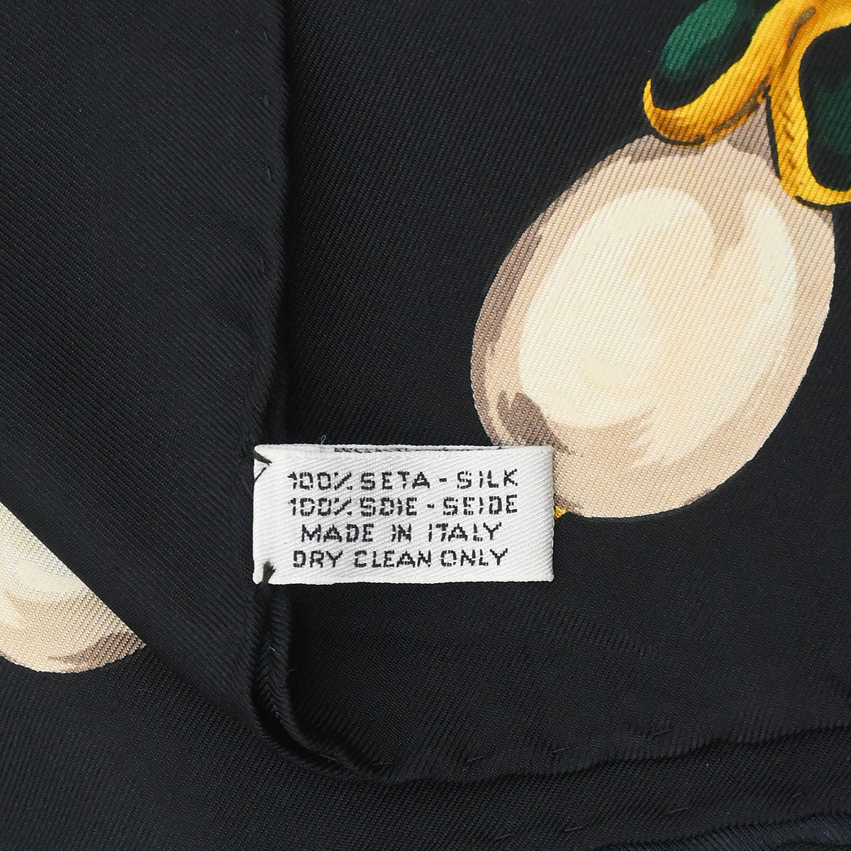 Chanel Black Scarf Small Good