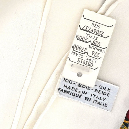 Chanel White Scarf Small Good