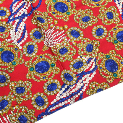 Chanel Red Scarf Small Good