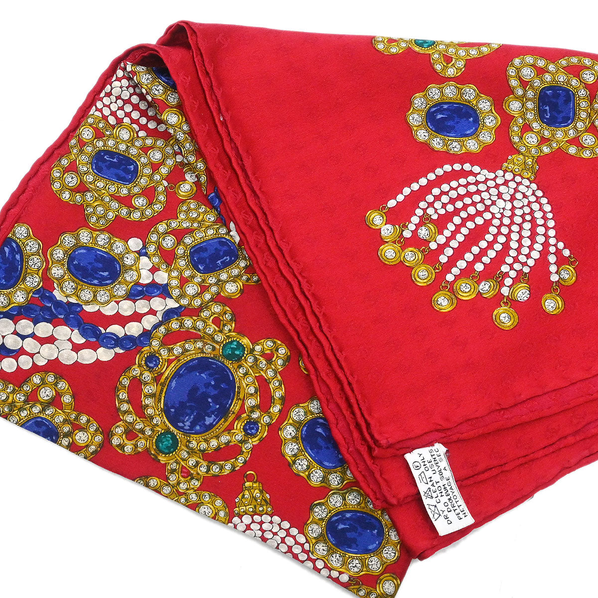 Chanel Red Scarf Small Good