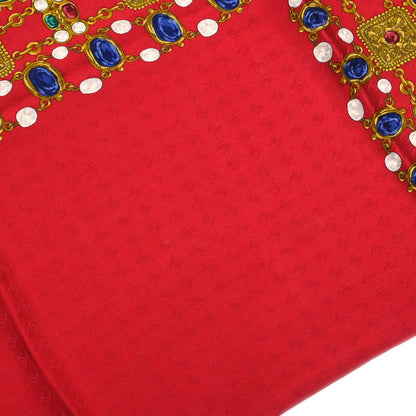 Chanel Red Scarf Small Good