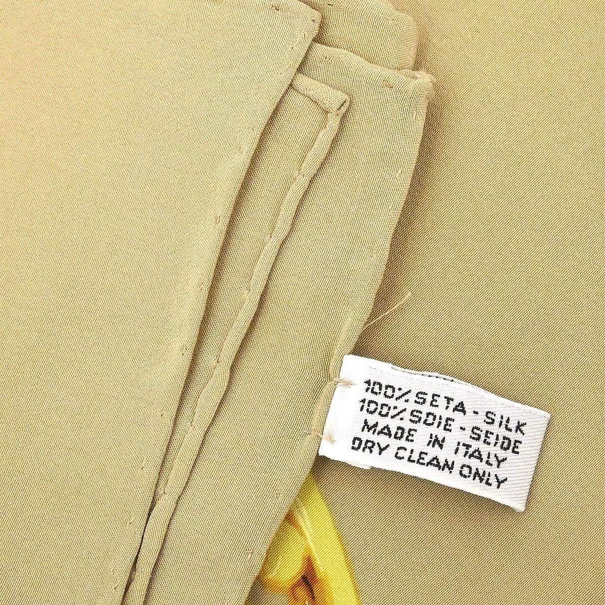 Chanel Beige Scarf Small Good