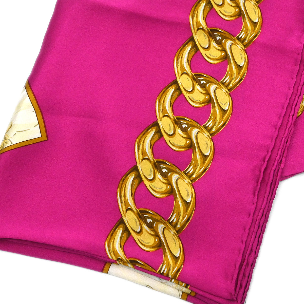 Chanel Pink Scarf Small Good