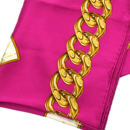 Chanel Pink Scarf Small Good