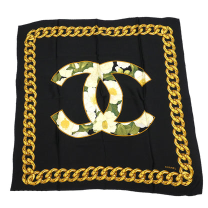 Chanel Black Scarf Small Good