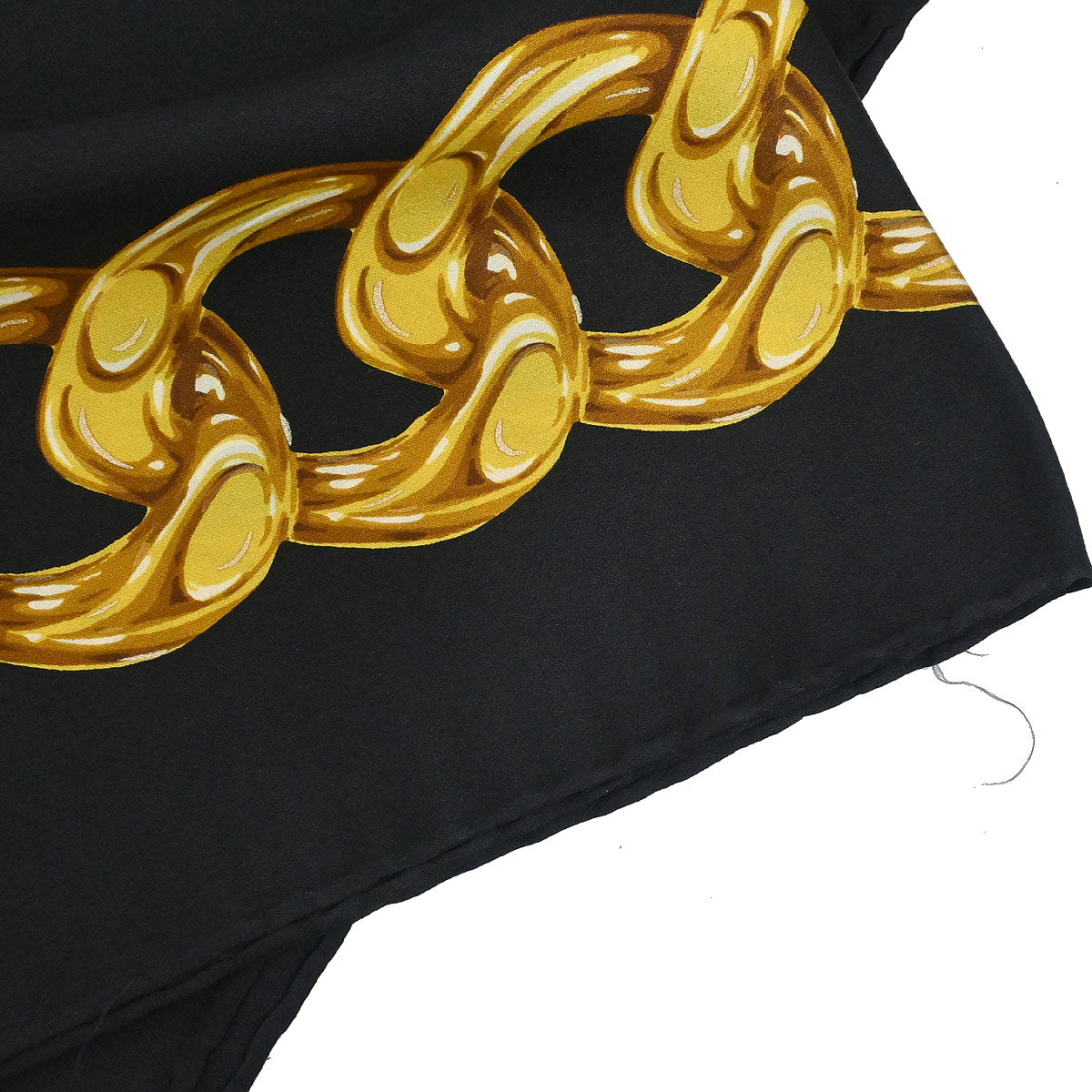 Chanel Black Scarf Small Good