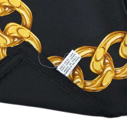 Chanel Black Scarf Small Good