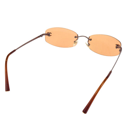Chanel Sunglasses Eyewear Orange 54□19 Small Good