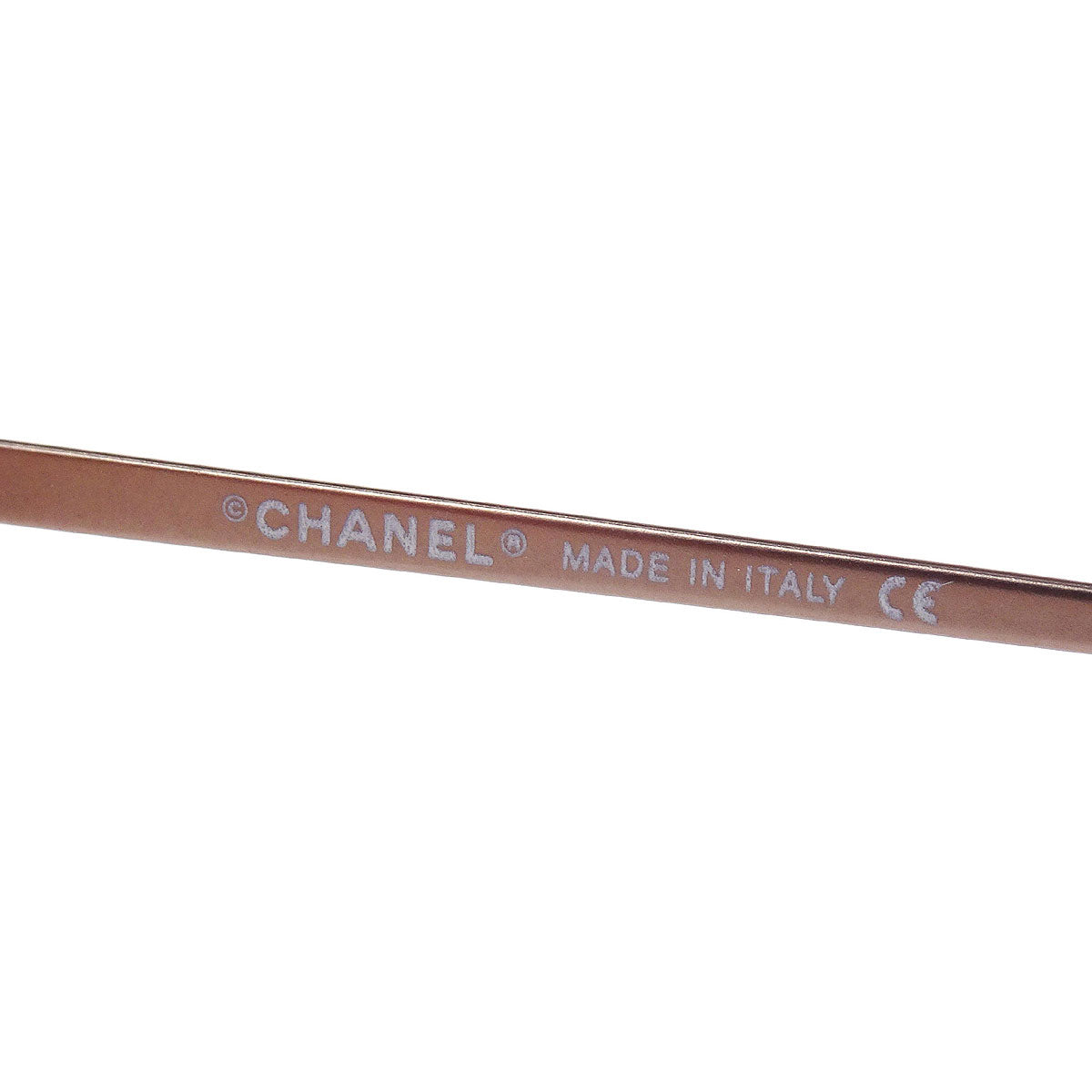 Chanel Sunglasses Eyewear Orange 54□19 Small Good