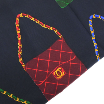 Chanel Green Scarf Small Good