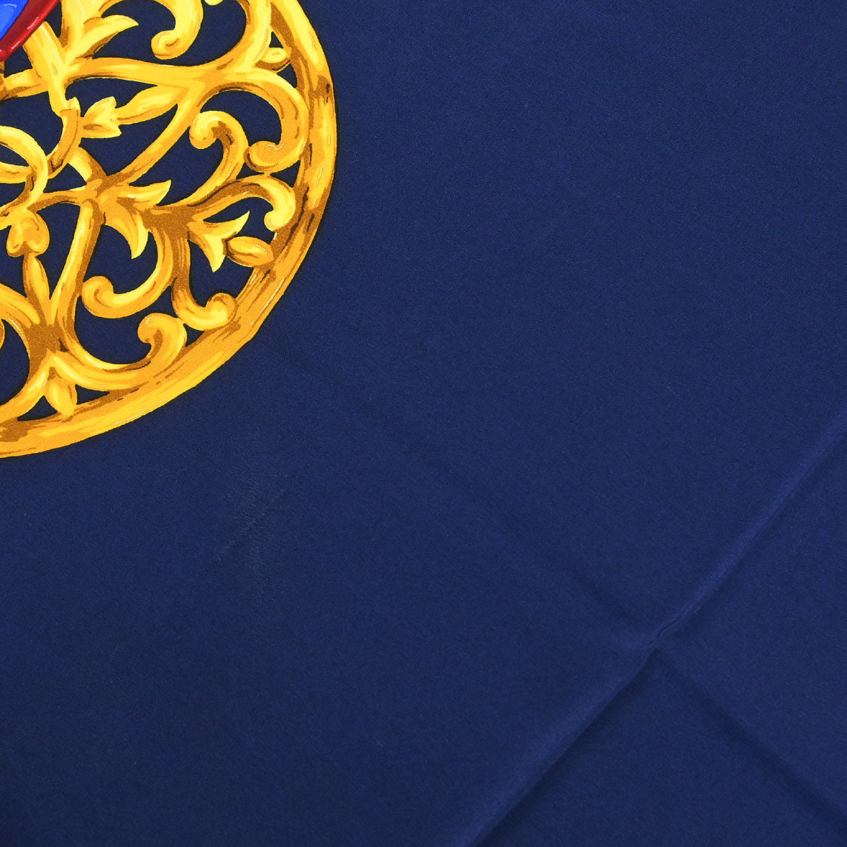 Chanel Navy Scarf Small Good