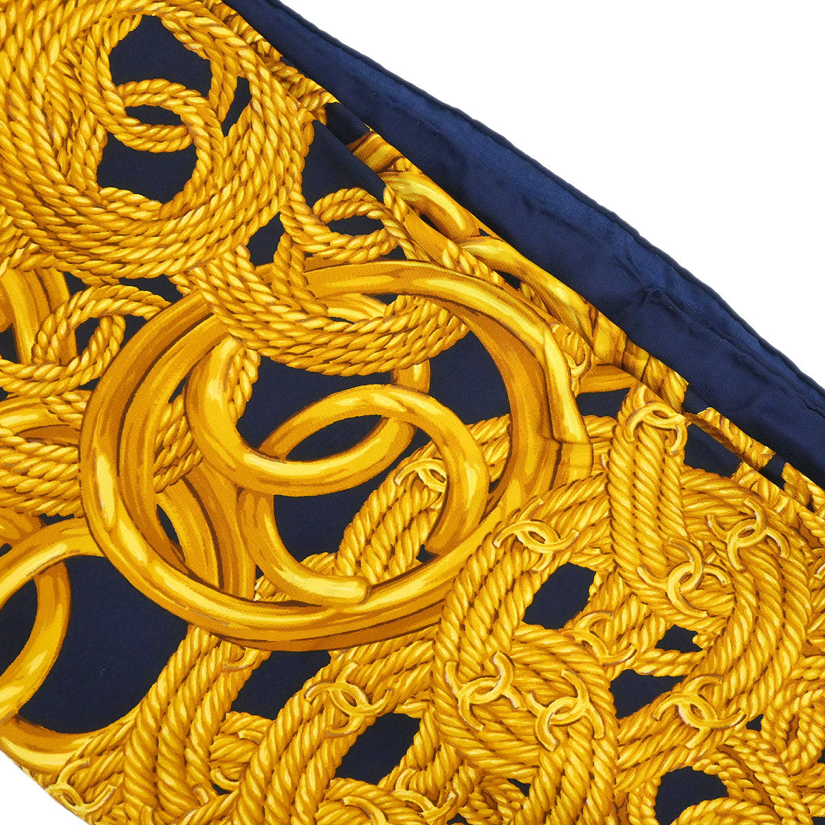 Chanel Navy Scarf Small Good – AMORE Vintage Tokyo