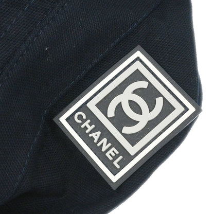 Chanel Navy Sport Line Bucket Hat #M Small Good