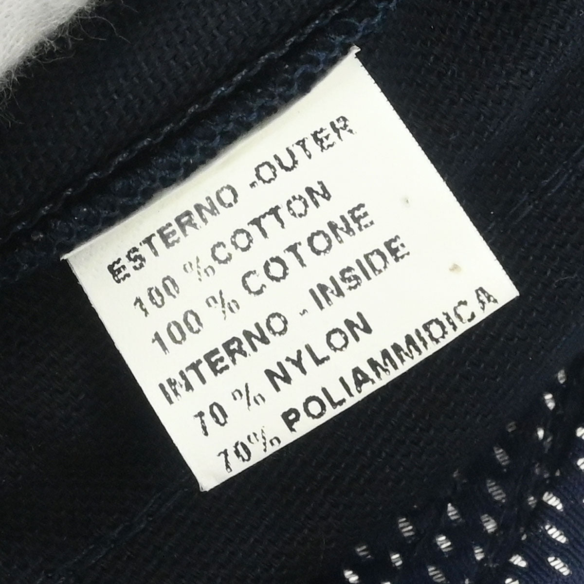 Chanel Navy Sport Line Bucket Hat #M Small Good