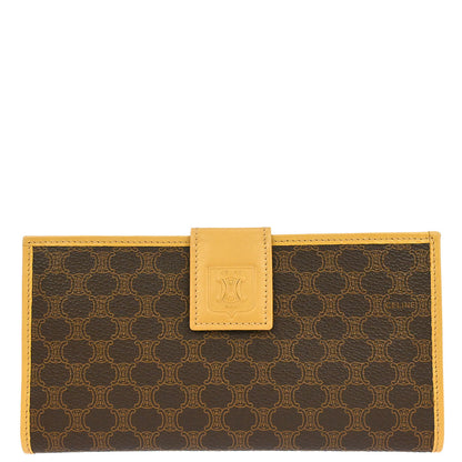 Celine Brown PVC Macadam Wallet