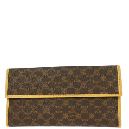 Celine Brown PVC Macadam Wallet