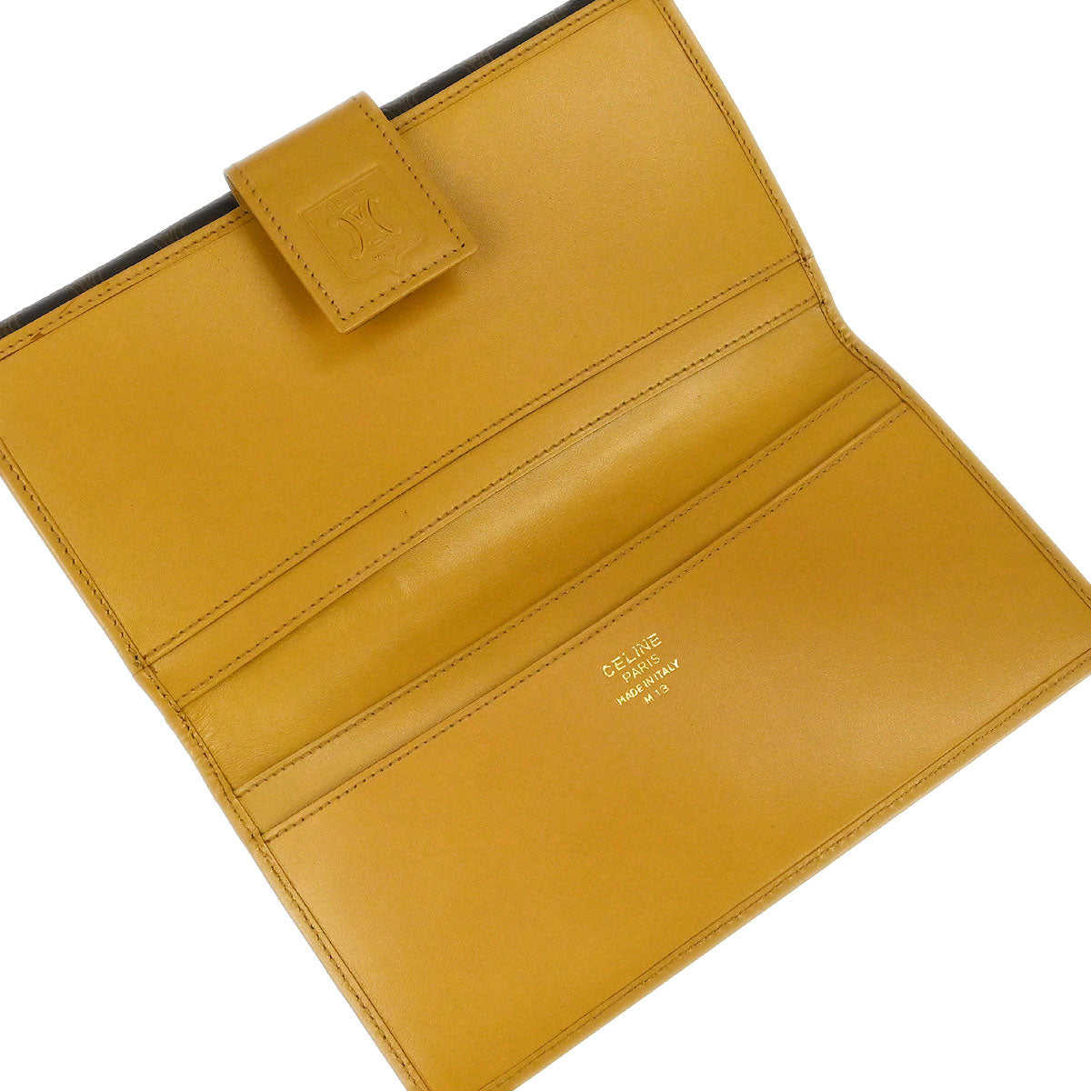 Celine Brown PVC Macadam Wallet