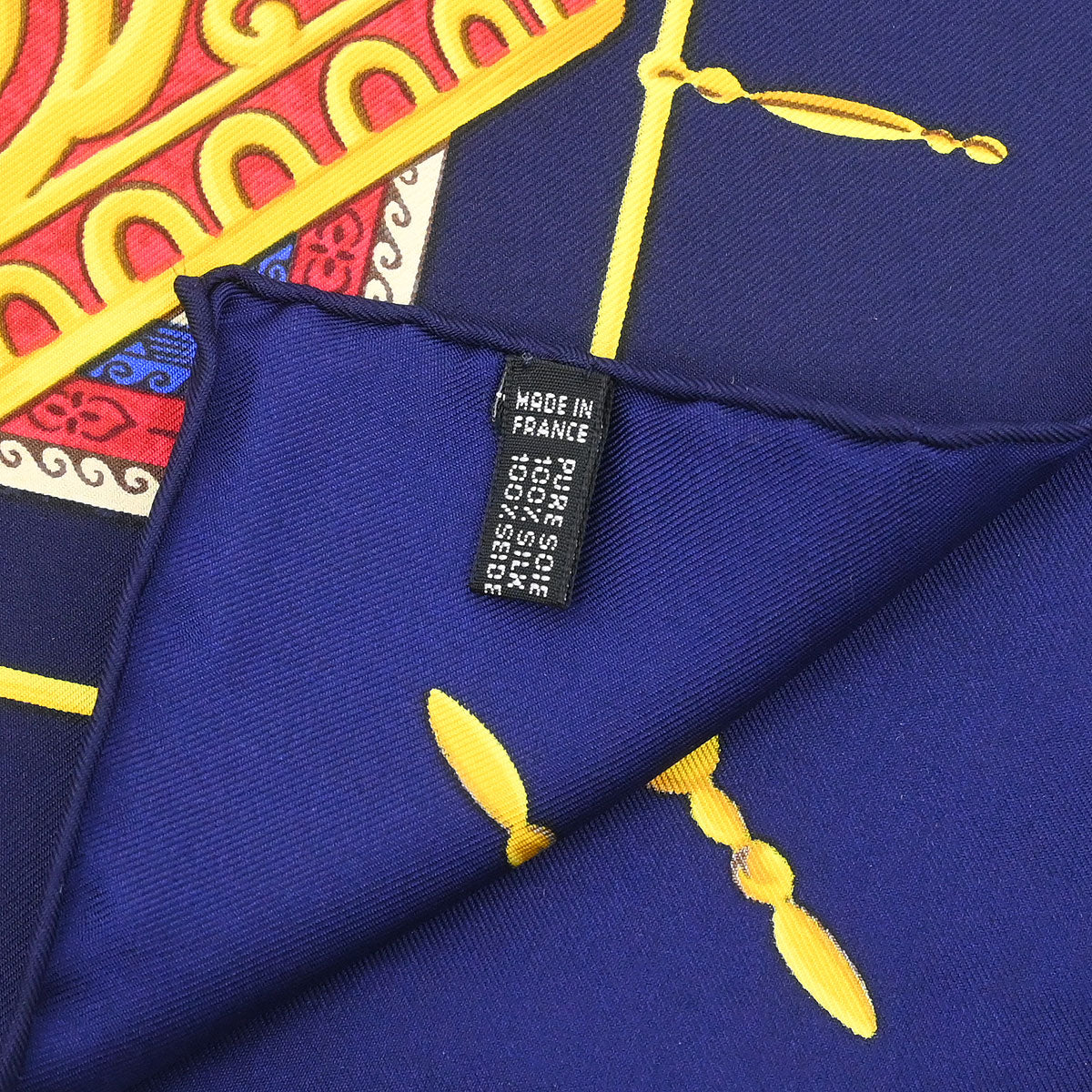 Celine Scarf Navy Small Good