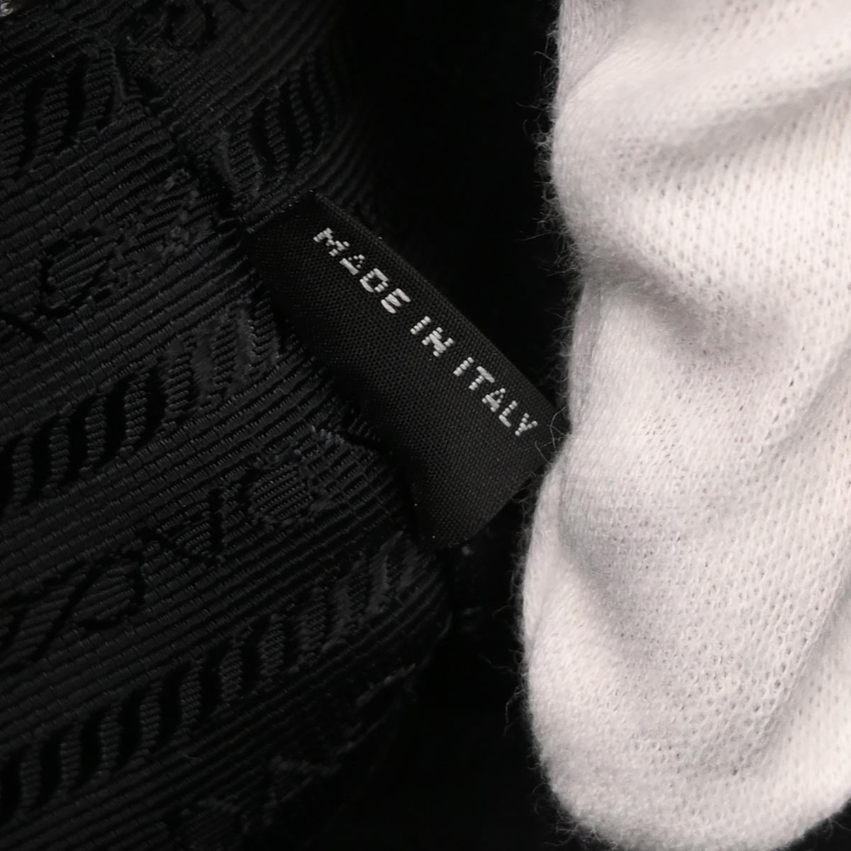 Prada Black Leather 2way Shoulder Tote Handbag