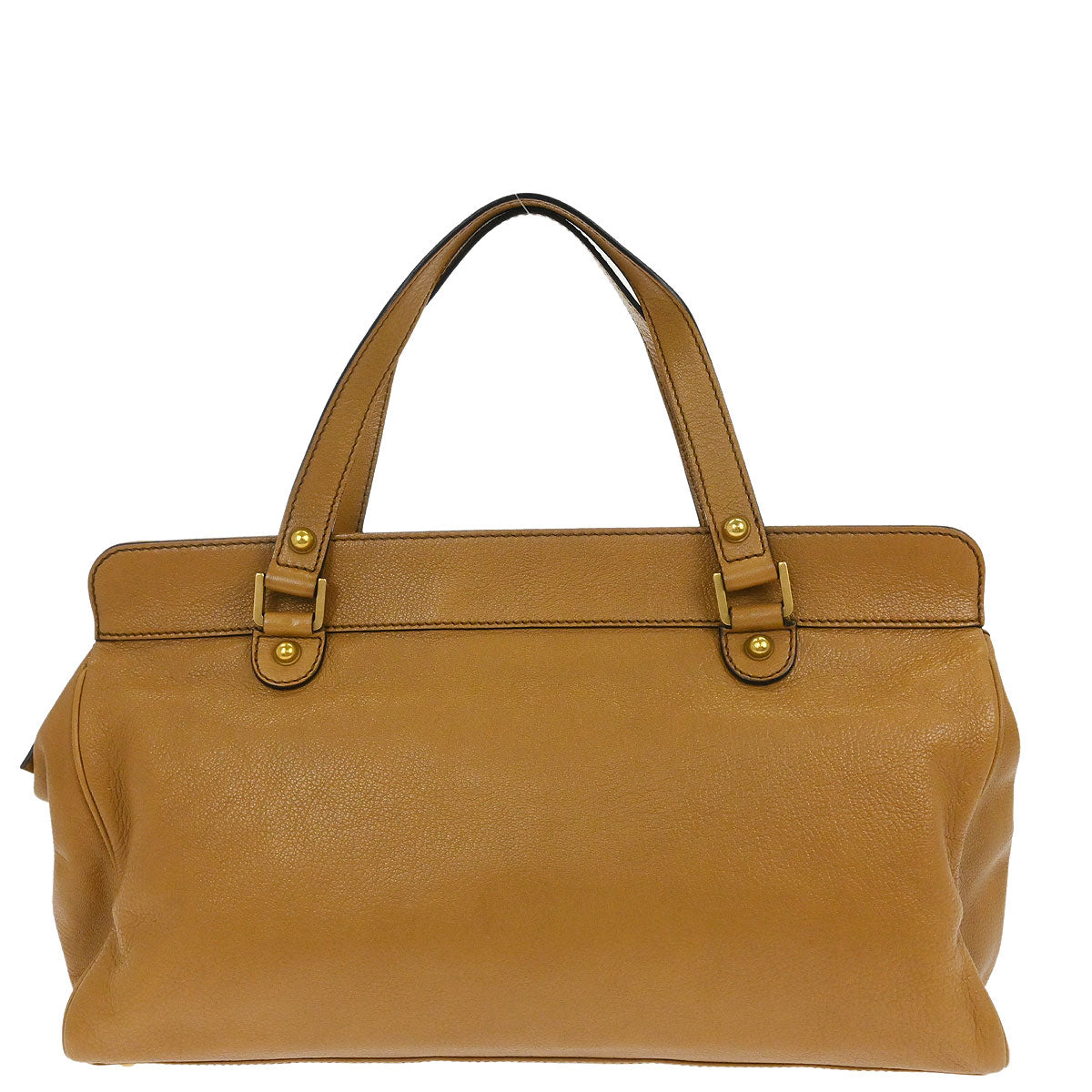 Gucci Brown Leather Blondie Interlocking Handbag