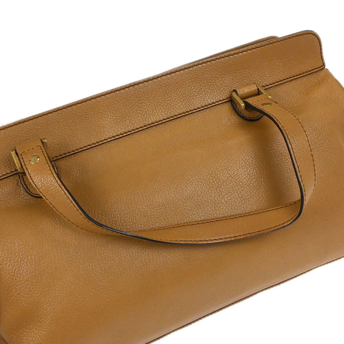 Gucci Brown Leather Blondie Interlocking Handbag