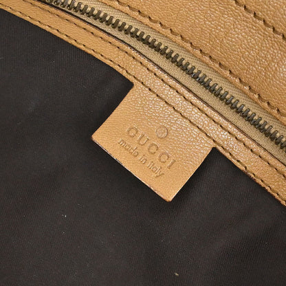 Gucci Brown Leather Blondie Interlocking Handbag