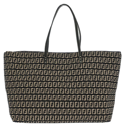 Fendi Black Velvet Zucchino Tote Handbag