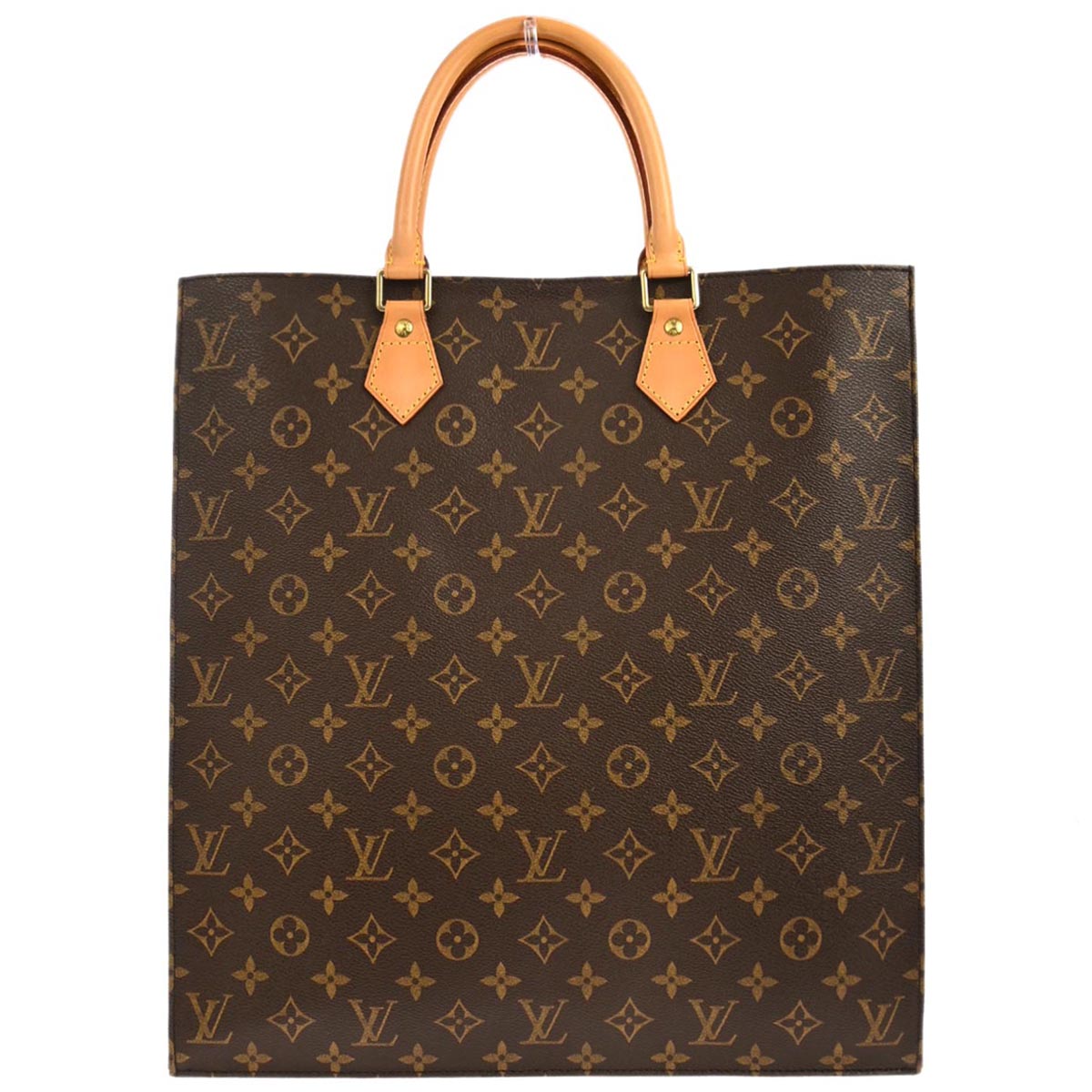 Louis Vuitton Monogram Sac Plat Tote Handbag M51140