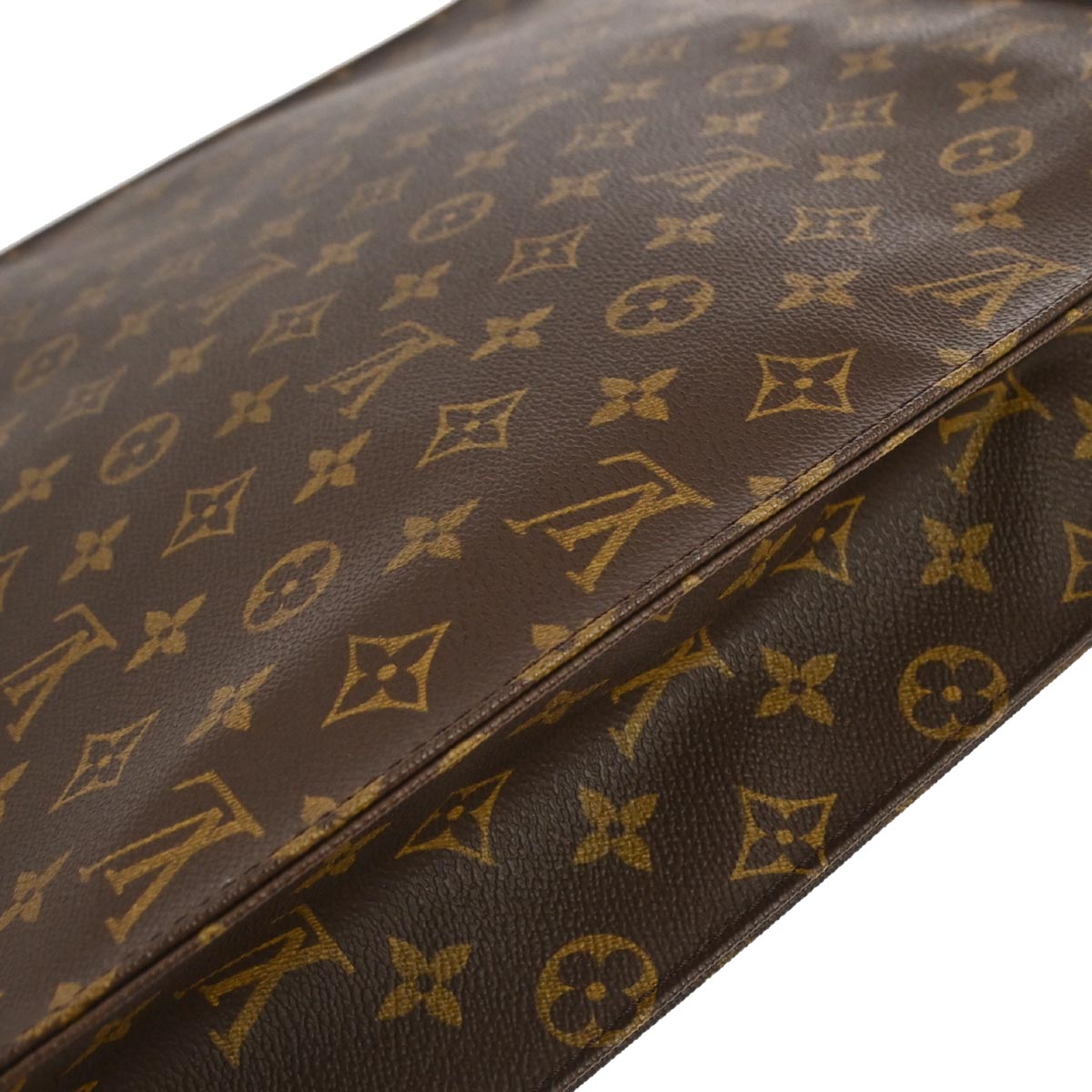 Louis Vuitton Monogram Sac Plat Tote Handbag M51140