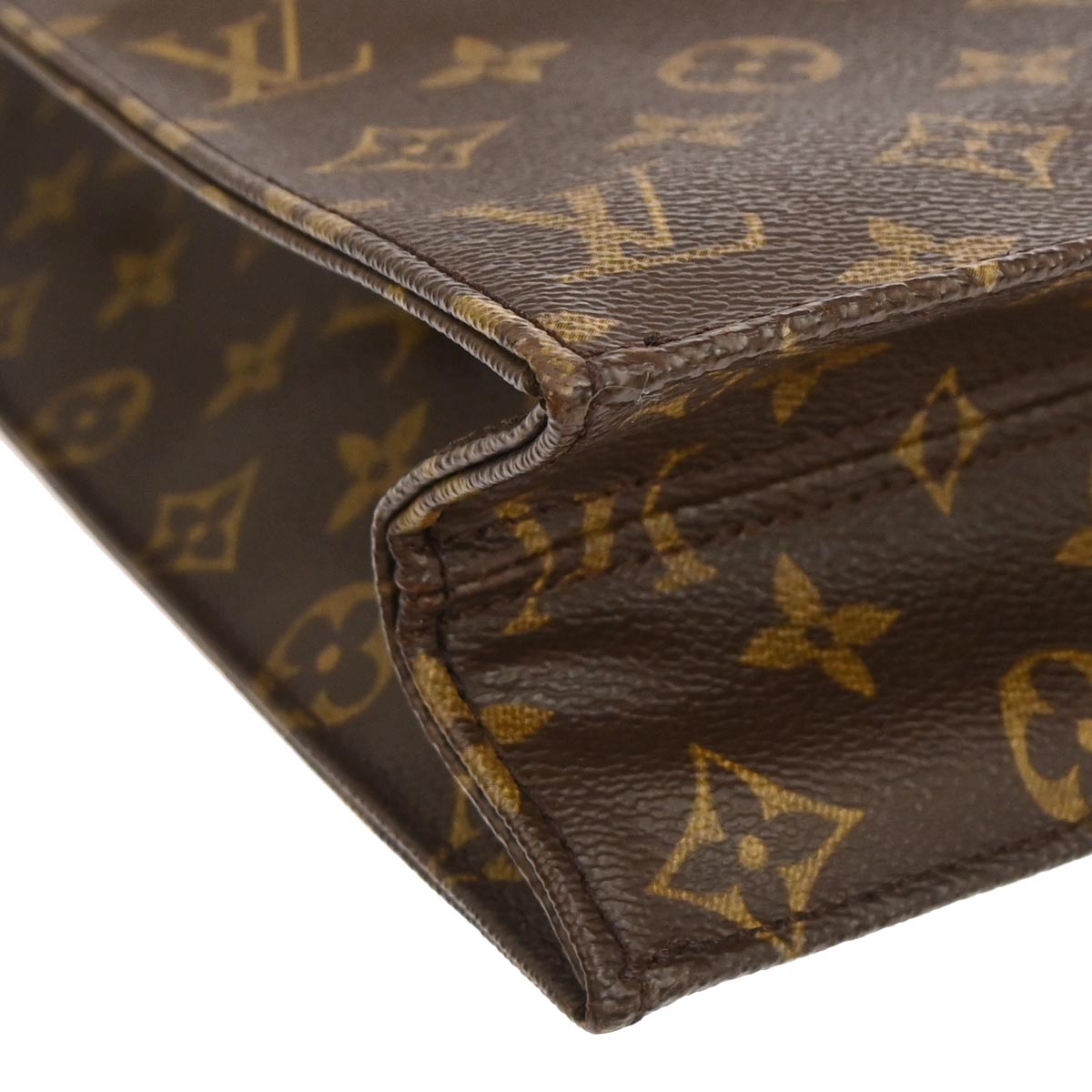 Louis Vuitton Monogram Sac Plat Tote Handbag M51140