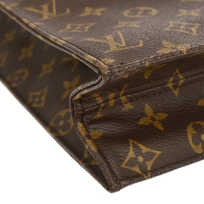Louis Vuitton Monogram Sac Plat Tote Handbag M51140