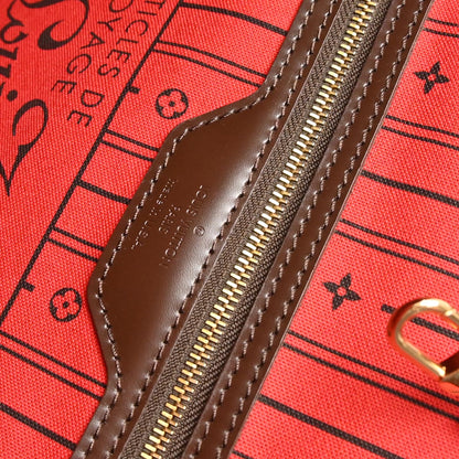 Louis Vuitton Damier Neverfull GM Tote Handbag N51106