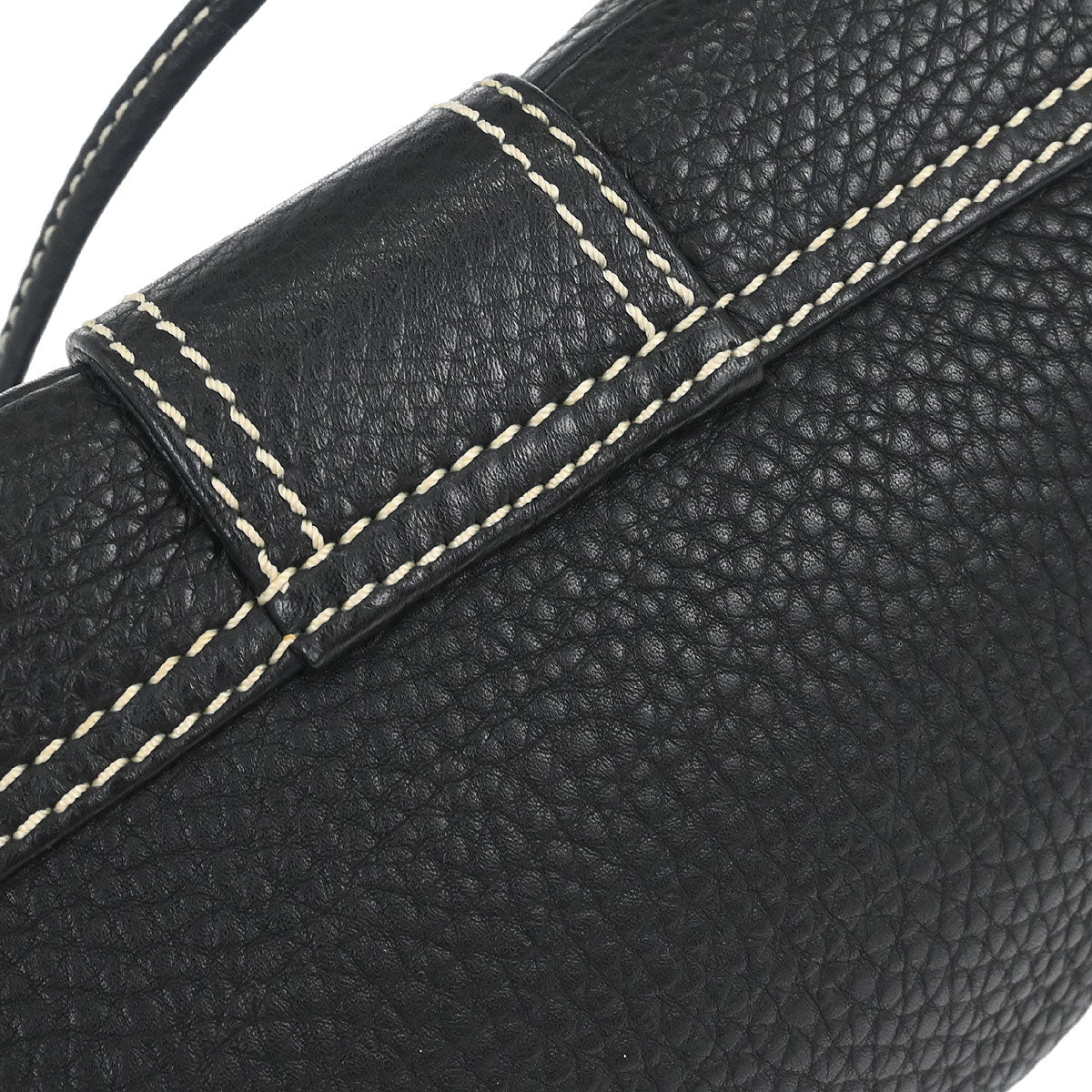 Celine Black Leather Handbag