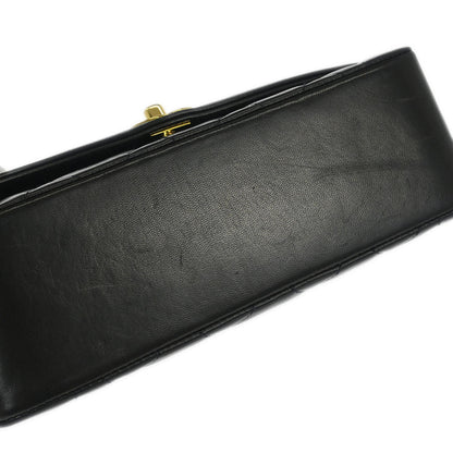 Chanel Black Lambskin Small Diana Shoulder Bag