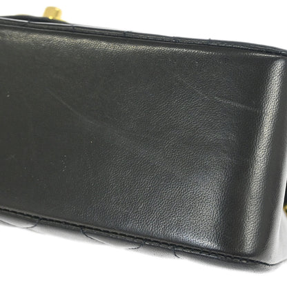 Chanel Black Lambskin Small Diana Shoulder Bag