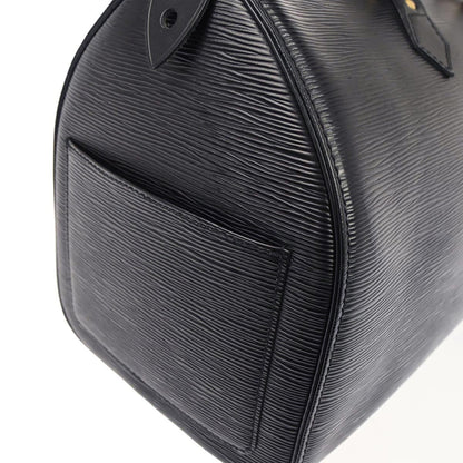 Louis Vuitton Black Epi Speedy 35 Duffle Handbag M42992