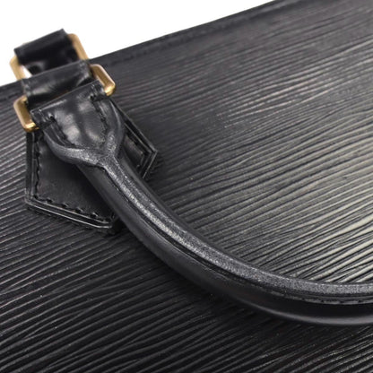 Louis Vuitton Black Epi Speedy 35 Duffle Handbag M42992