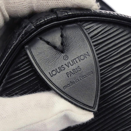 Louis Vuitton Black Epi Speedy 35 Duffle Handbag M42992