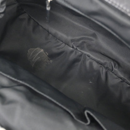 Christian Dior Black Nylon Cannage Charming Doctor Bag Handbag