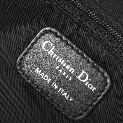 Christian Dior Black Nylon Cannage Charming Doctor Bag Handbag