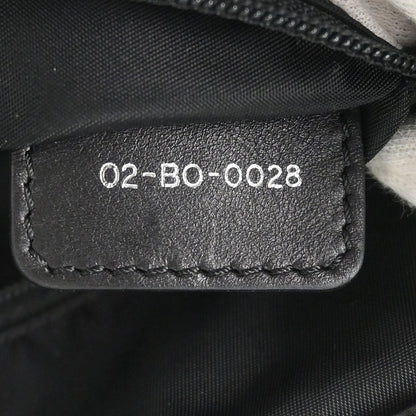 Christian Dior Black Nylon Cannage Charming Doctor Bag Handbag