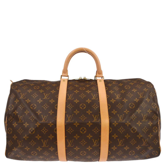 Louis Vuitton Monogram Keepall 50 Duffle Travel Handbag M41426