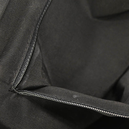 Chanel 2000-2002 Black Calfskin 2way Shoulder Tote Bag