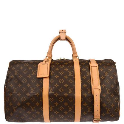 Louis Vuitton Monogram Keepall Bandouliere 50 Duffle Bag M41416